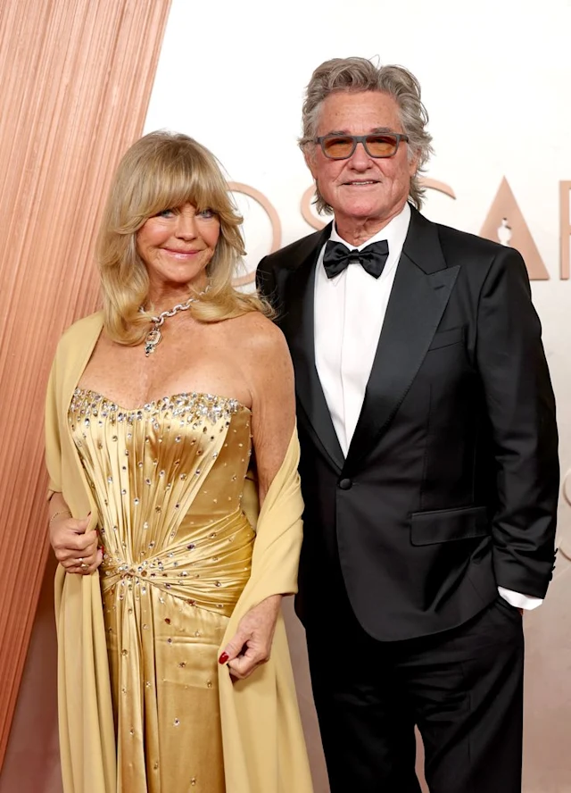 Goldie Hawn and Kurt Russell attended the 97th Annual Oscars